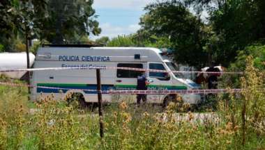 La estancia donde se produjo el doble crimen en Chascomús.