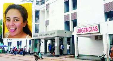 La mujer falleció en el Hospital Juan Domingo Perón. Foto: Prensa Gobierno de la provincia de Salta.