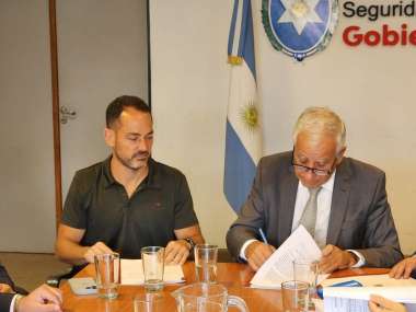 Marcelo Domínguez y Emiliano Durand. Prensa Gobierno de Salta