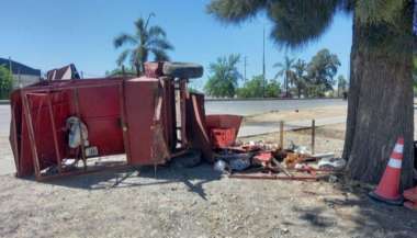 El accidente que protagonizó Albornos fue en noviembre. Foto: Informate Salta