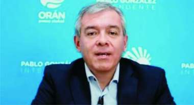 El ex intendente Pablo González. Foto: prensa Oficial.