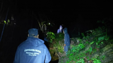 La cinco personas desaparecidas venían desde la quebrada Los Cajones. Foto: Policía de Salta.