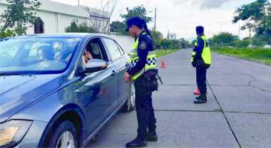 Los controles intentan mermar los siniestros viales.
