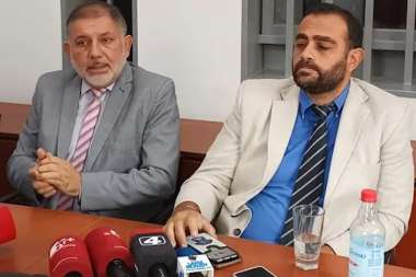 Los fiscales Walter Rondón y Guillermo Beller. 