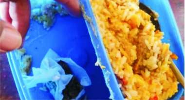 La droga estaba escondida en los alimentos, que llegarían a un detenido.