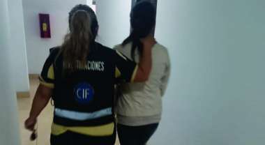 La acusada está detenida desde el 19 de enero pasado. (Foto. MPF)