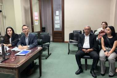 Cuadri, en el inicio del juicio por la persecución que sufrió en la dictadura. 