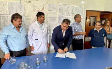 Asunción del nuevo gerente del Hospital de La Caldera.