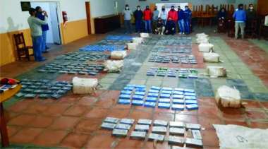 La droga era guardada en una finca de Santa Fe hasta distribuirla. (La Capital).