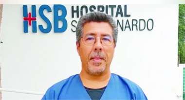 Dr. Marcelo Ruiz, Jefe UTI H.S.B. (FotoHSB).