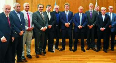 Fiscales y Procuradores en Madryn. Foto: (MPFS)