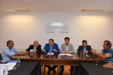 Martín Diez Villa expuso sobre el proyecto. Foto: Senado de Salta