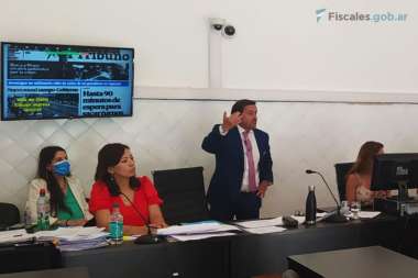 El primer juicio realizado en 2021. Foto: MPF Nación