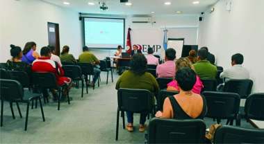 El encuentro se realizó ayer lunes. Foto MPF