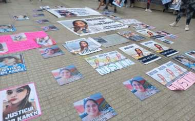 El recuerdo de las víctimas y el pedido de justicia. Foto: FM Profesional.