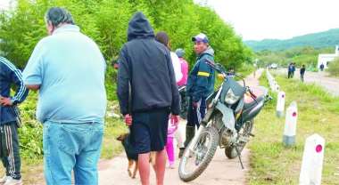 Intentaron tomar terrenos. Foto Redes Sociales